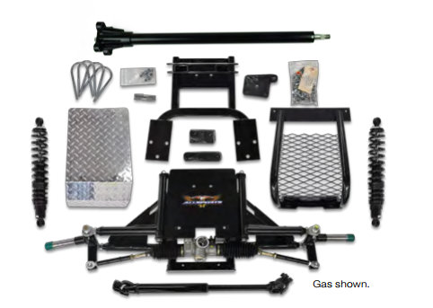 All Sports EZ-Go TXT Gas  6" Long Travel Lift Kit (94-00)