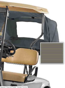 CHARCOAL TWEED| E-Z-GO CABANAS