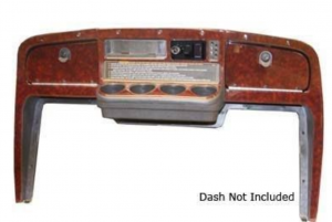 Dark Burl Wood Dash Applique Kit