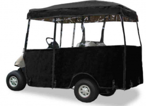 Black, 4-PASSENGER OVER THE TOP ENCLOSURE FOR RXV