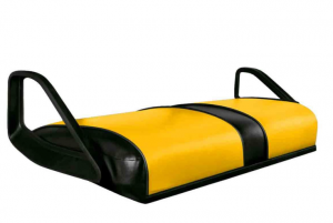RXV SEAT BOTTOM COVER | YELLOW ON BLACK