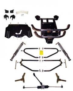 Jake's Adjustable Long Travel Lift for E-Z-GO 2001.5 & Up TXT Electric *4 bolt steering*