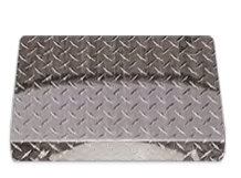 CLUB CAR DS ACCESS PANEL - DIAMOND PLATE
