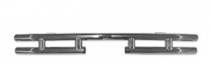 Club Car DS Mega Double Rear Bumper Stainless Steel