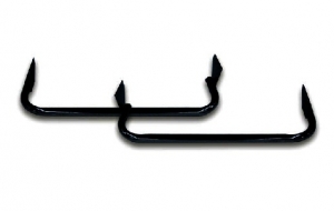 CLUB CAR DS MEGA NERF BARS - BLACK