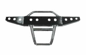 Club Car DS Black Modular Brush Guard with Stainless Steel Mounting Brackets
