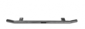 Club Car DSMega Single Rear Bumper Black