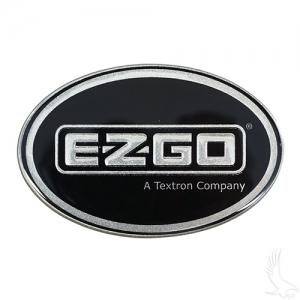 EZGO WORKHORSE SILVER AND PLATINUM EMBLEM
