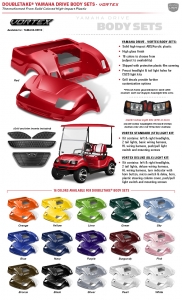 YAMAHA DRIVE BODY KIT (w/ LIGHTS)