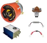 Motor Controller Combo, Club Car Precedent IQ  5-0K Throttle - Street Package