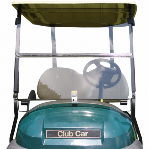 FOLDING WINDSHIELD FOR CLUB CAR PRECEDENT- CLEAR