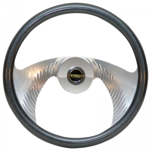 Steering Wheel Typhoon 1/2 Wrap Billet - CF