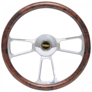 Steering Wheel GT-4 1/2 Wrap Billet - WG