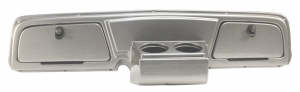 Yamaha G2,9 Dash w/ 2 Cup Holders and 2 Locking Doors - Turned Titanium