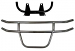 Jake's Brush Guard for Club Car Precedent W/OEM Style Light Bar (Stainless, Black or Gunmetal)