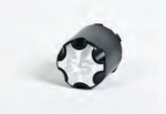 SS BLACK CENTER CAP