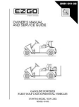 Service Manual, E-Z-Go TXT Gas 02-08